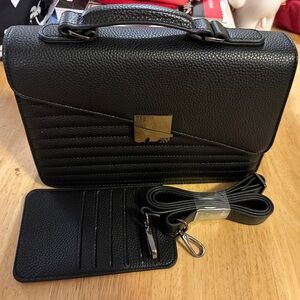 Rad Rev Edgy Bag in Pebble Black